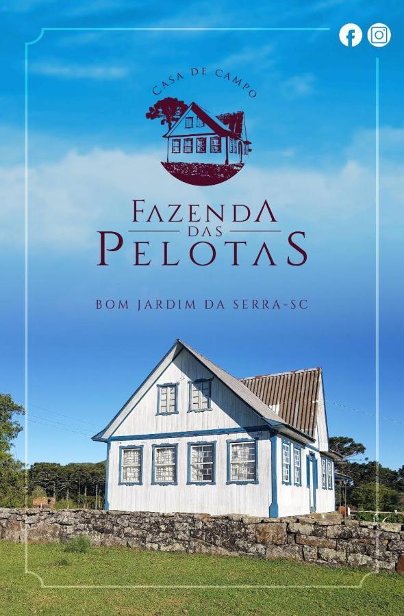Casa De Campo Fazenda Das Pelotas 봄 자르딤 다 세하 외부 사진